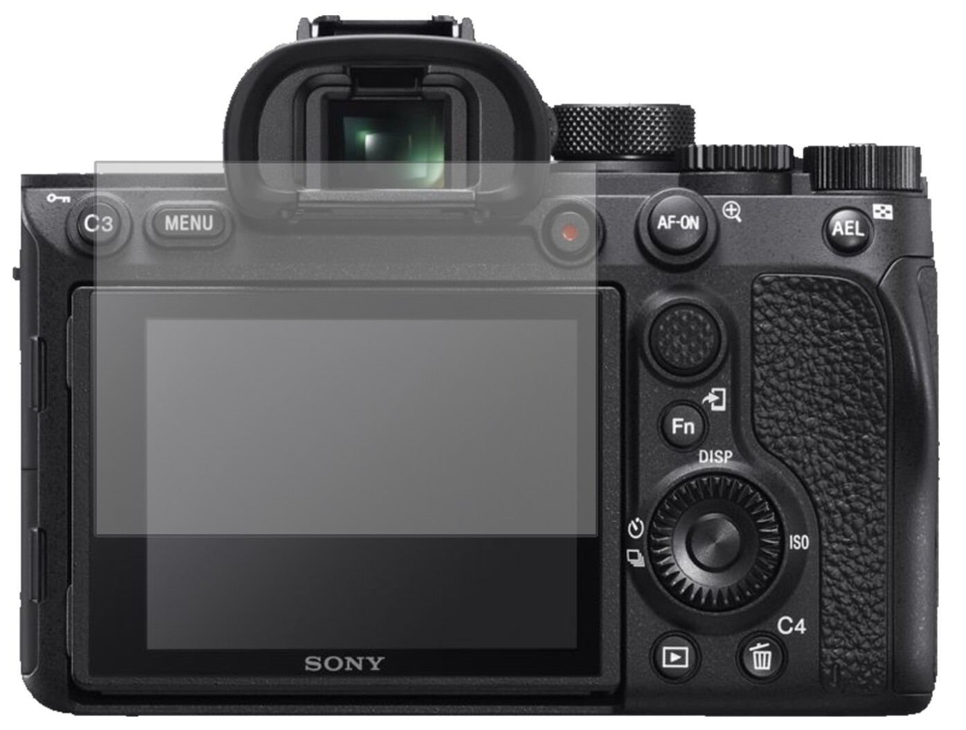 6x Schutzfolie matt für Sony Alpha 7R IVA Display- (2)
