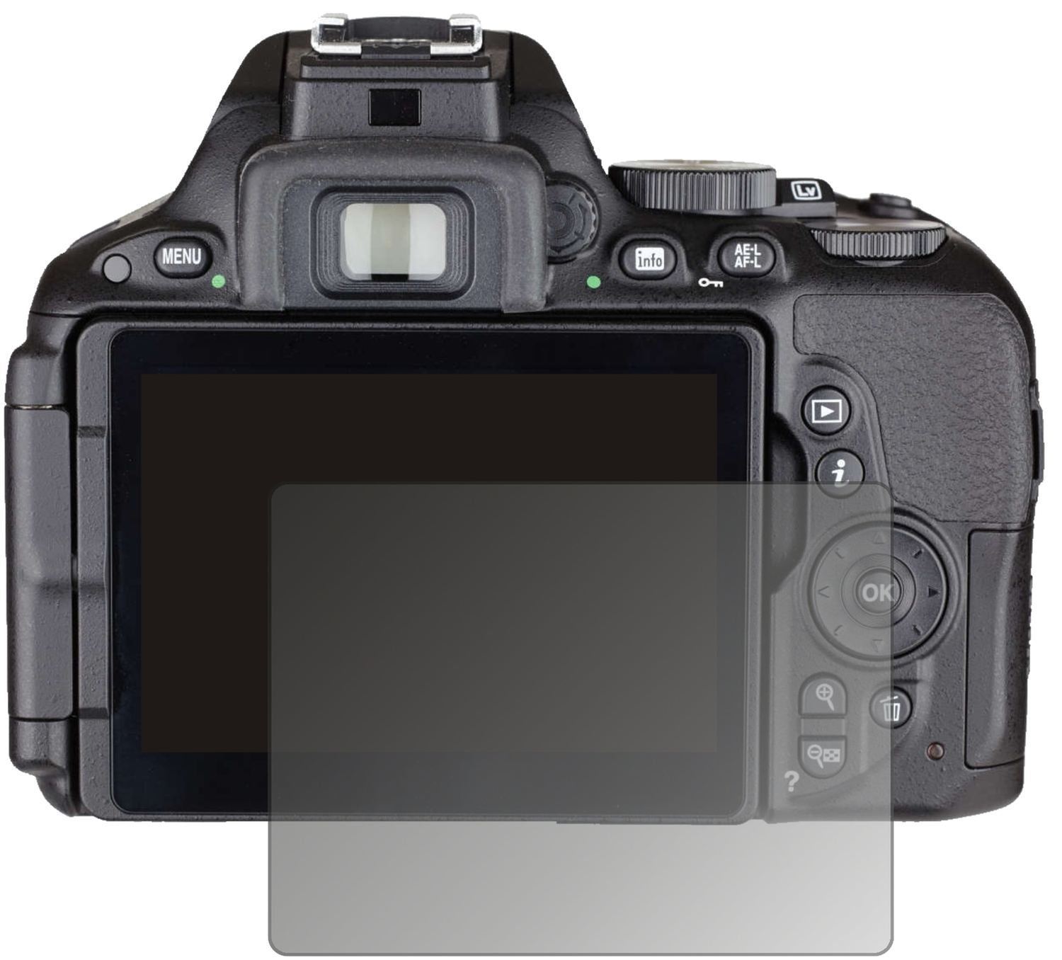 Blickschutzfolie für Nikon 5500 matt Schutzfolie P (1)