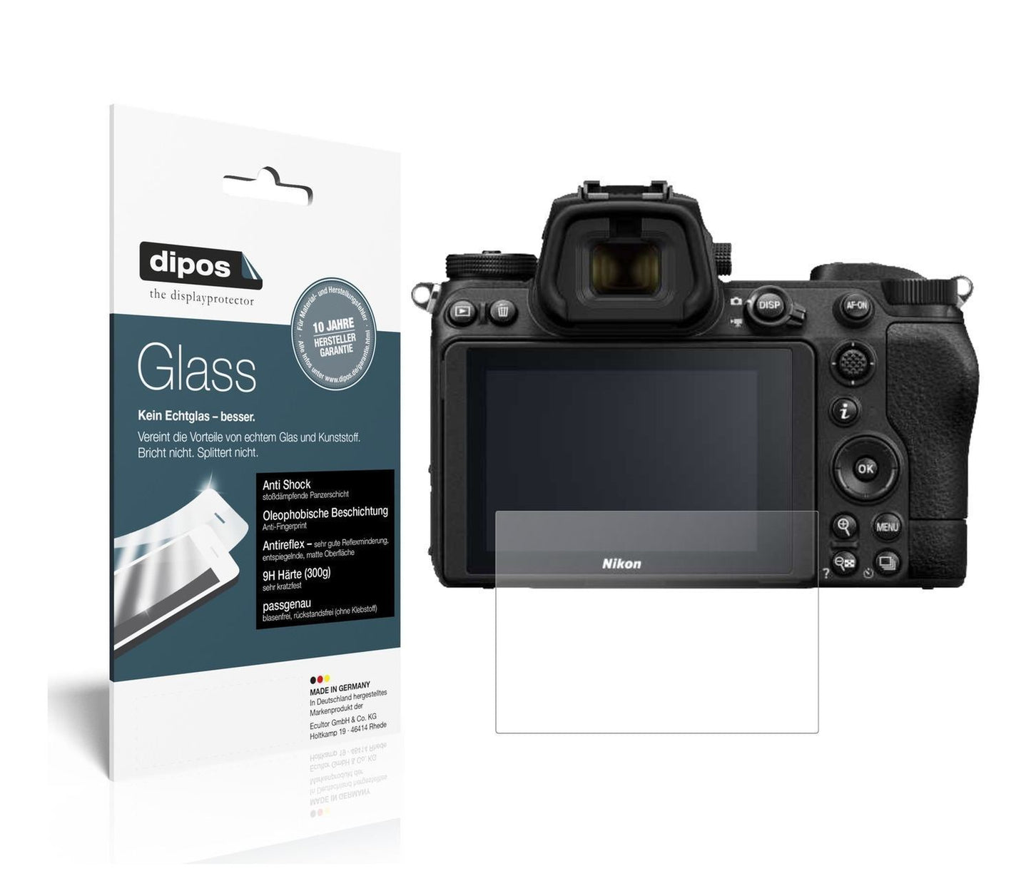 2x 9H Schutzfolie matt für Nikon Z7 II Panzerfolie (1)