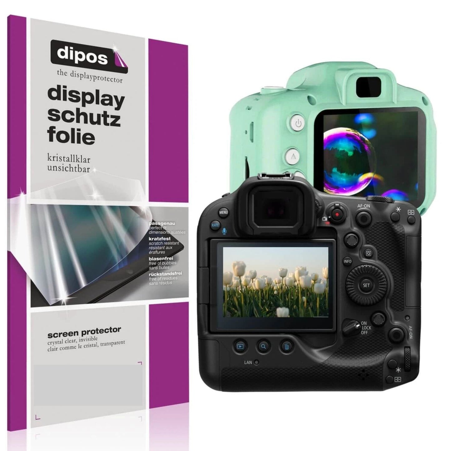 2x Schutzfolie klar für Leica SL2 Display-Schutzfo (2)