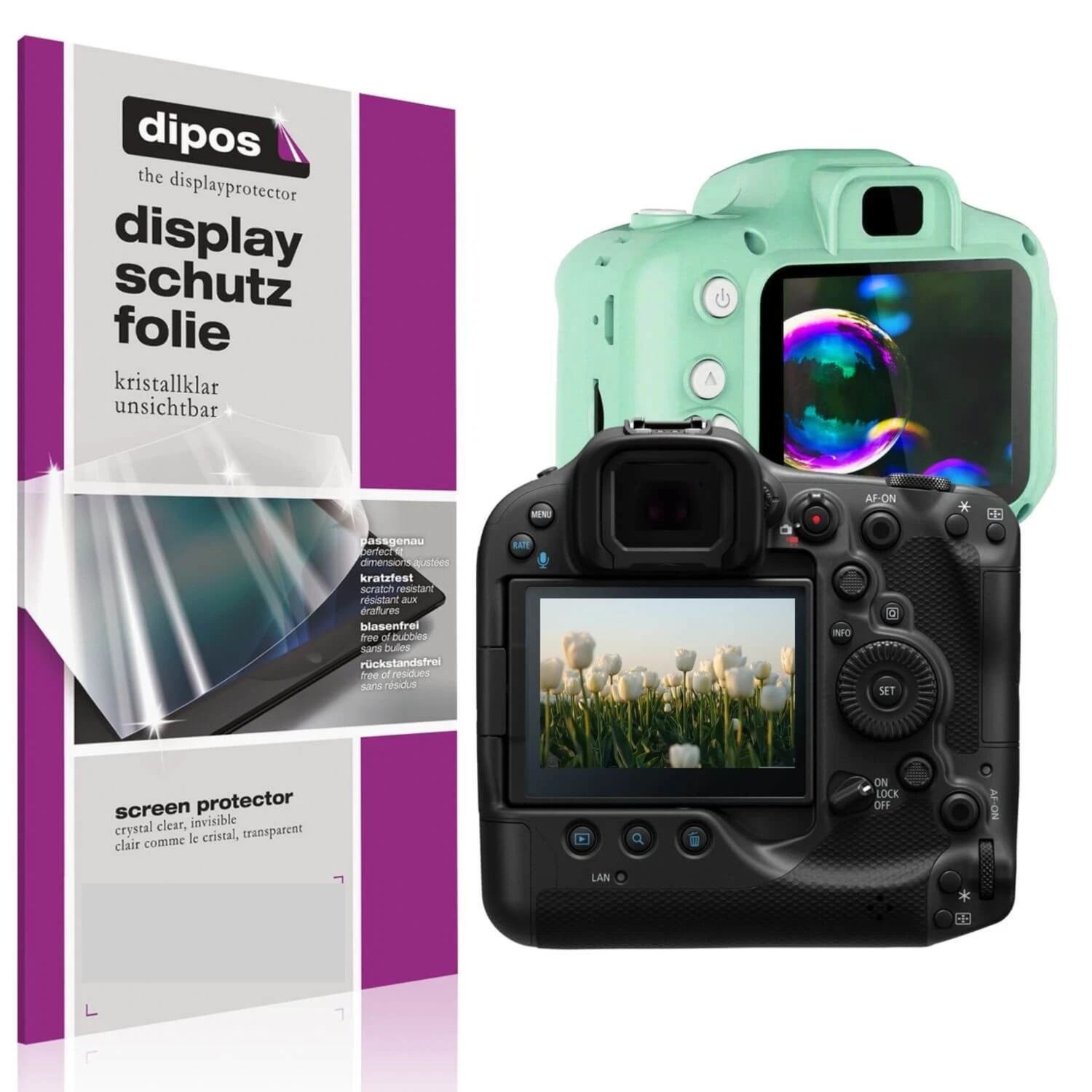 2x Schutzfolie klar für Leica SL2 Display-Schutzfo (2)