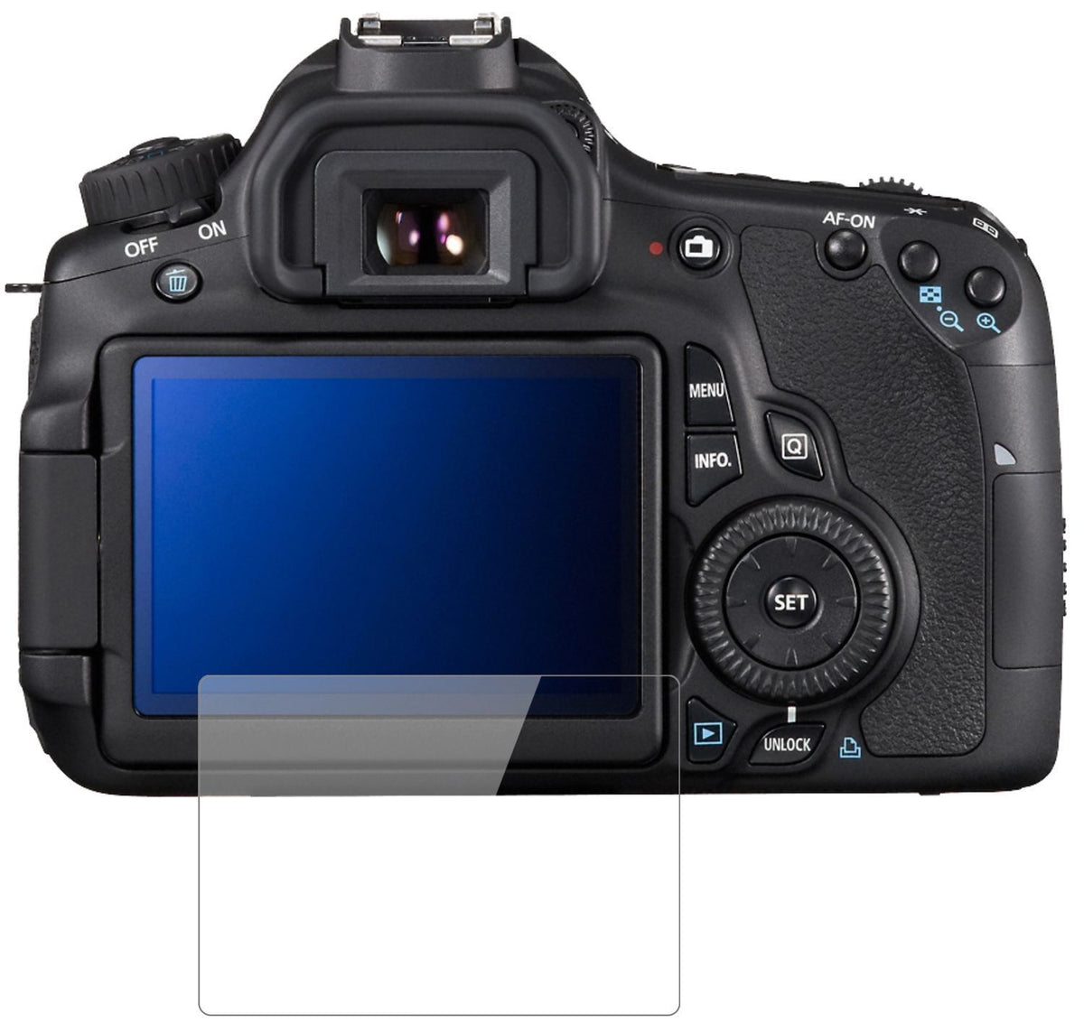 1x 9H Schutzfolie für Canon EOS 60Da Panzerfolie (2)