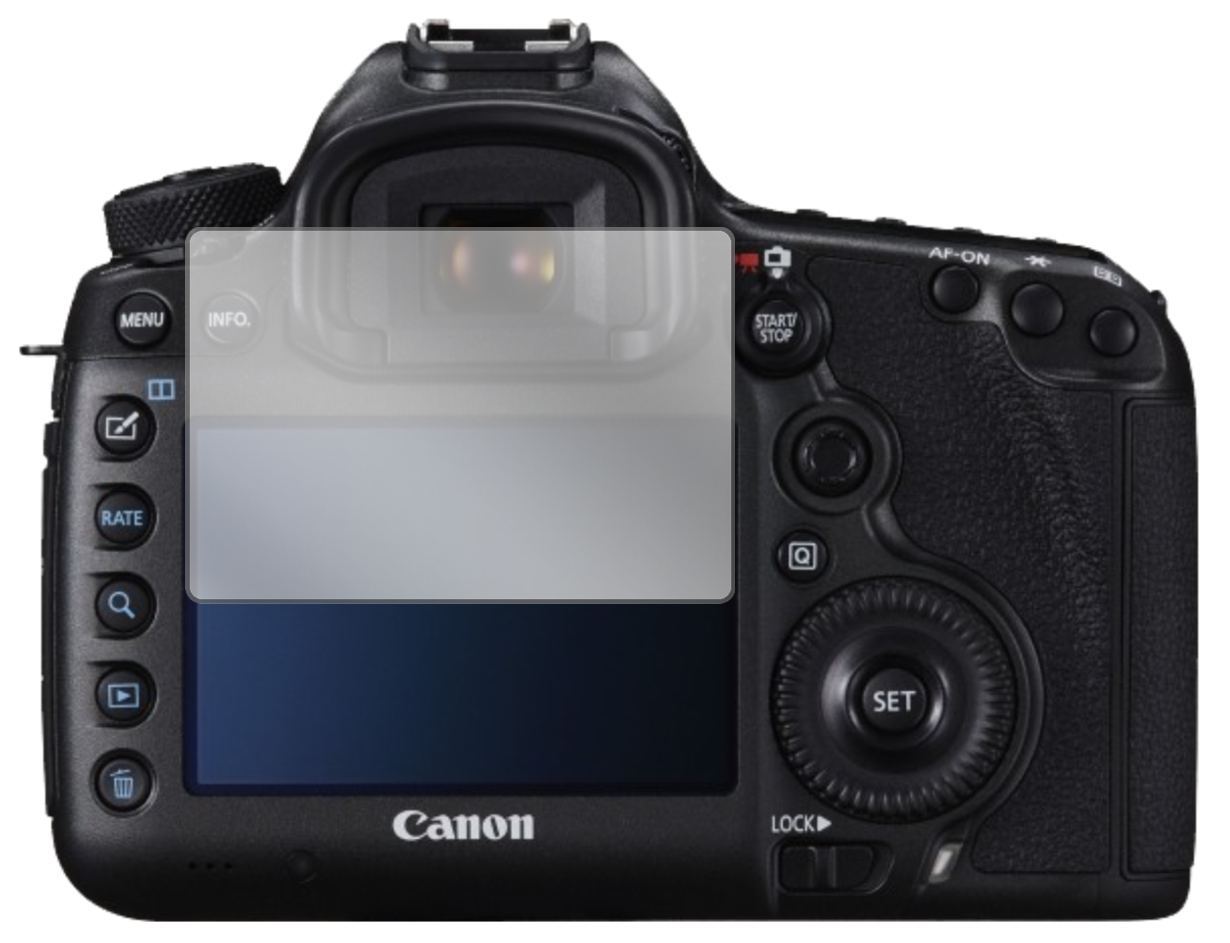 1x Schutzfolie klar für Canon EOS 5DS R Display-Sc (2)