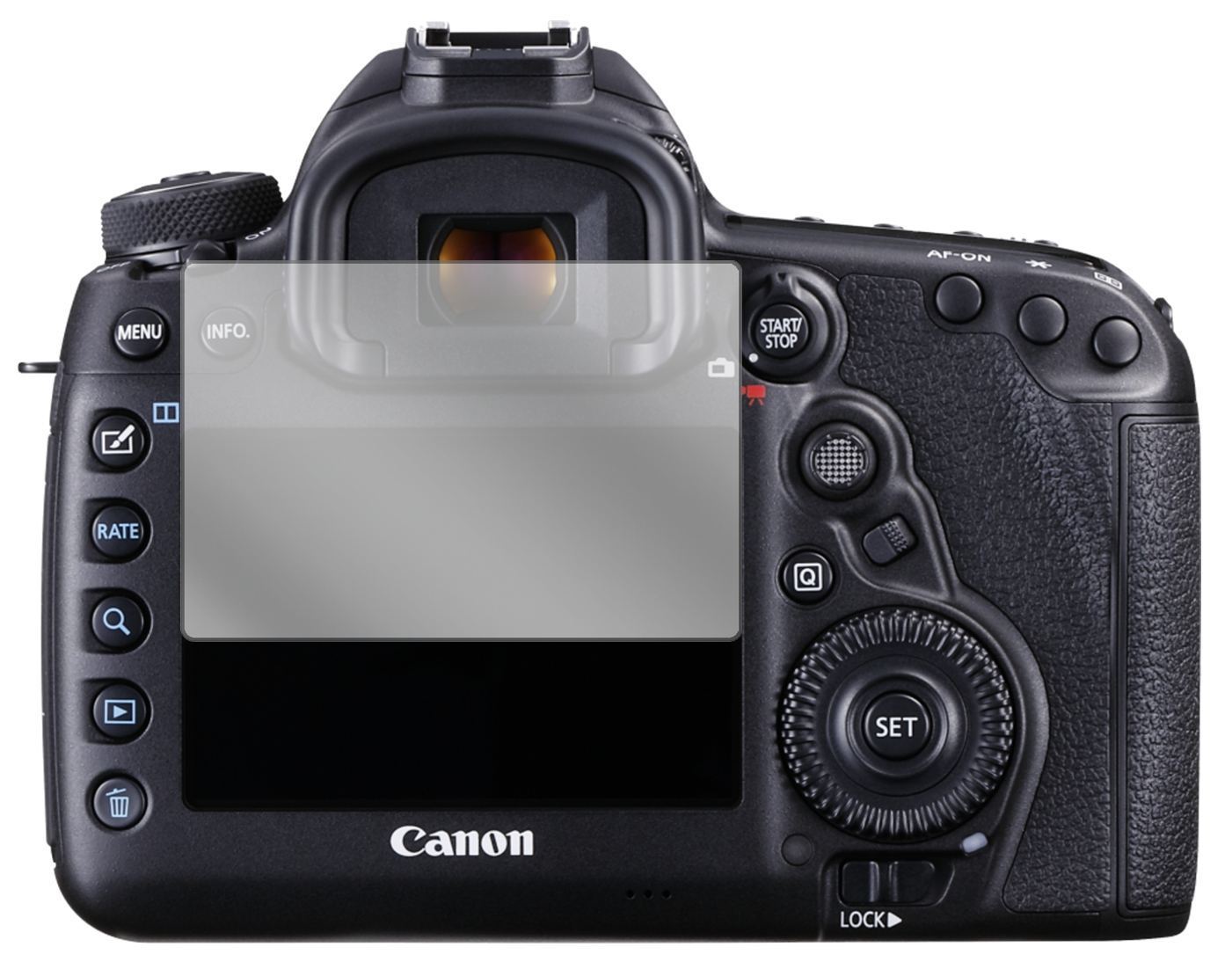 6x Schutzfolie klar für Canon EOS 5D Mark IV Displ (2)