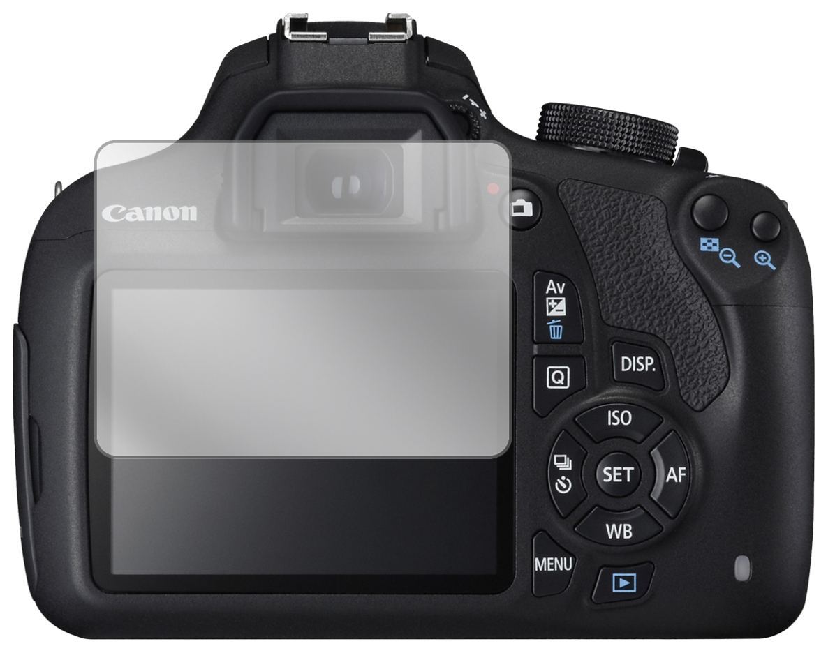 5x Schutzfolie klar für Canon EOS 1200D Display-Sc (2)