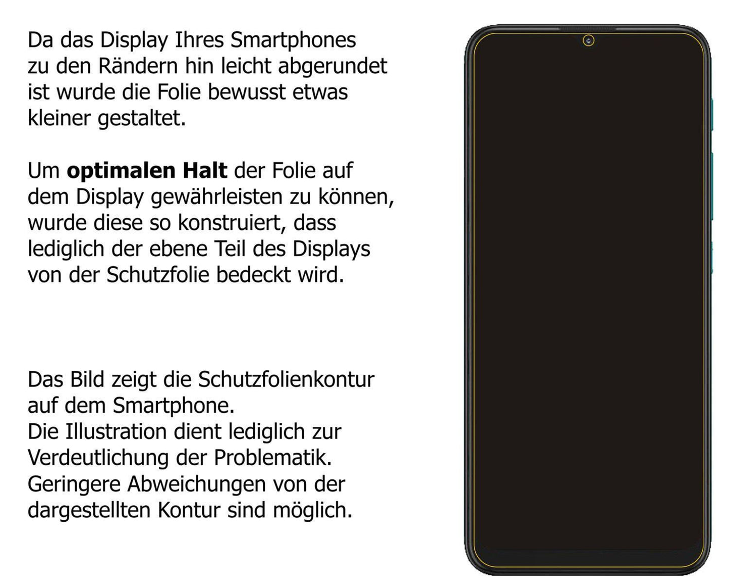 2x 9H Schutzfolie matt für Motorola Moto G9 Play P (3)