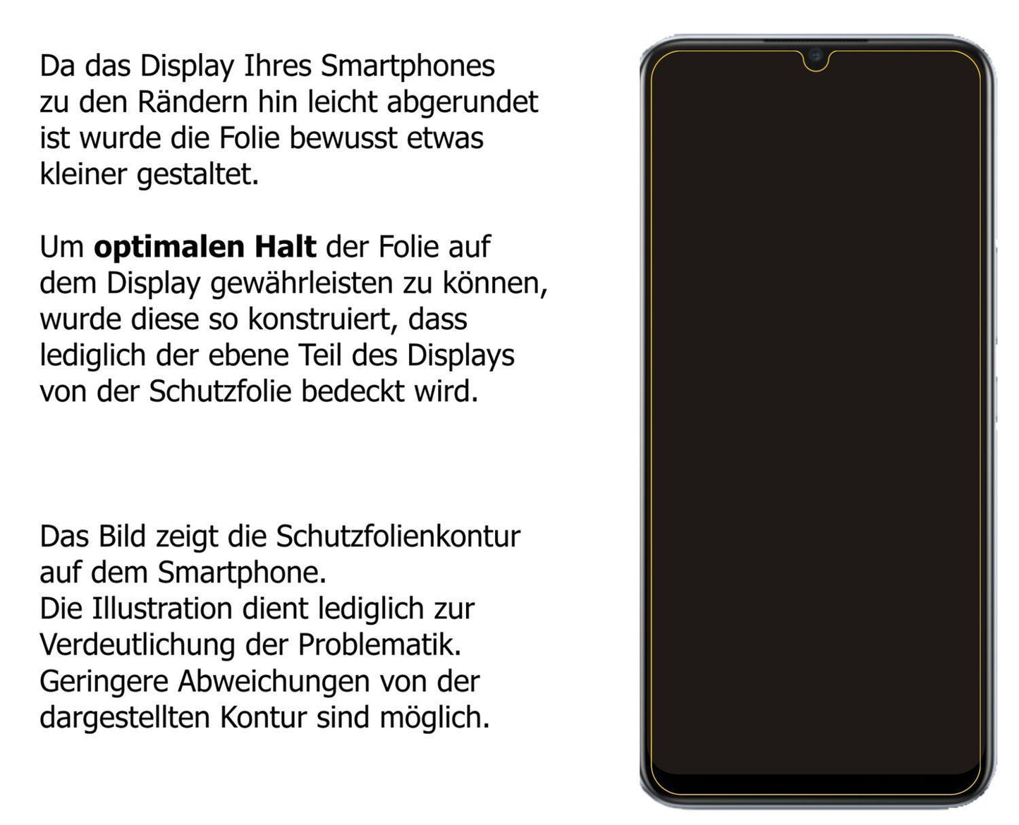 1x Schutzfolie klar für Oppo Realme V3 Display-Sch (5)