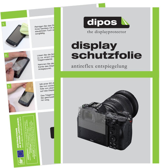 5x Schutzfolie matt für Nikon Z 6II Display-Schutz (1)