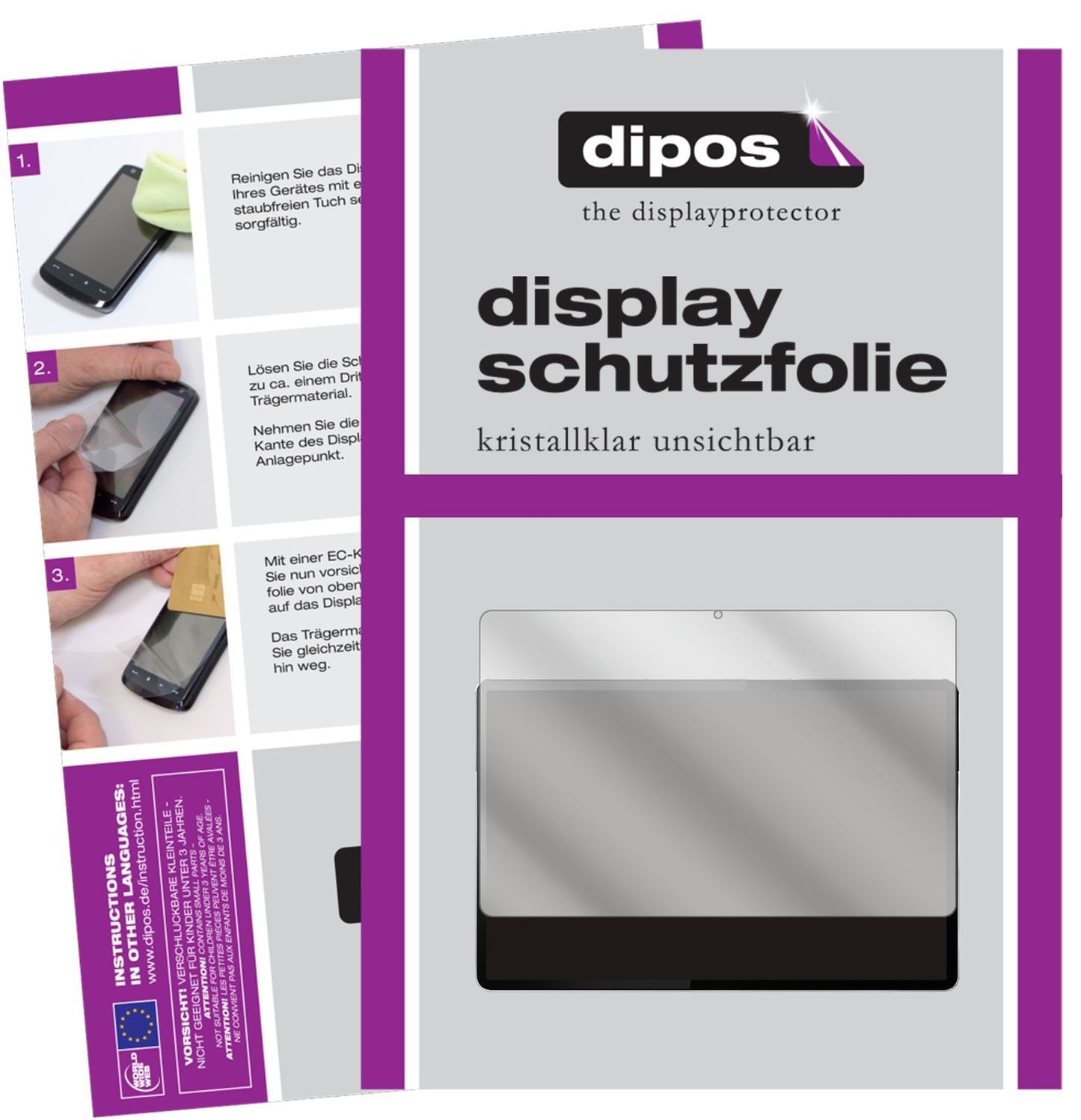 1x Schutzfolie klar für Lenovo Tab P11 Pro Display (1)