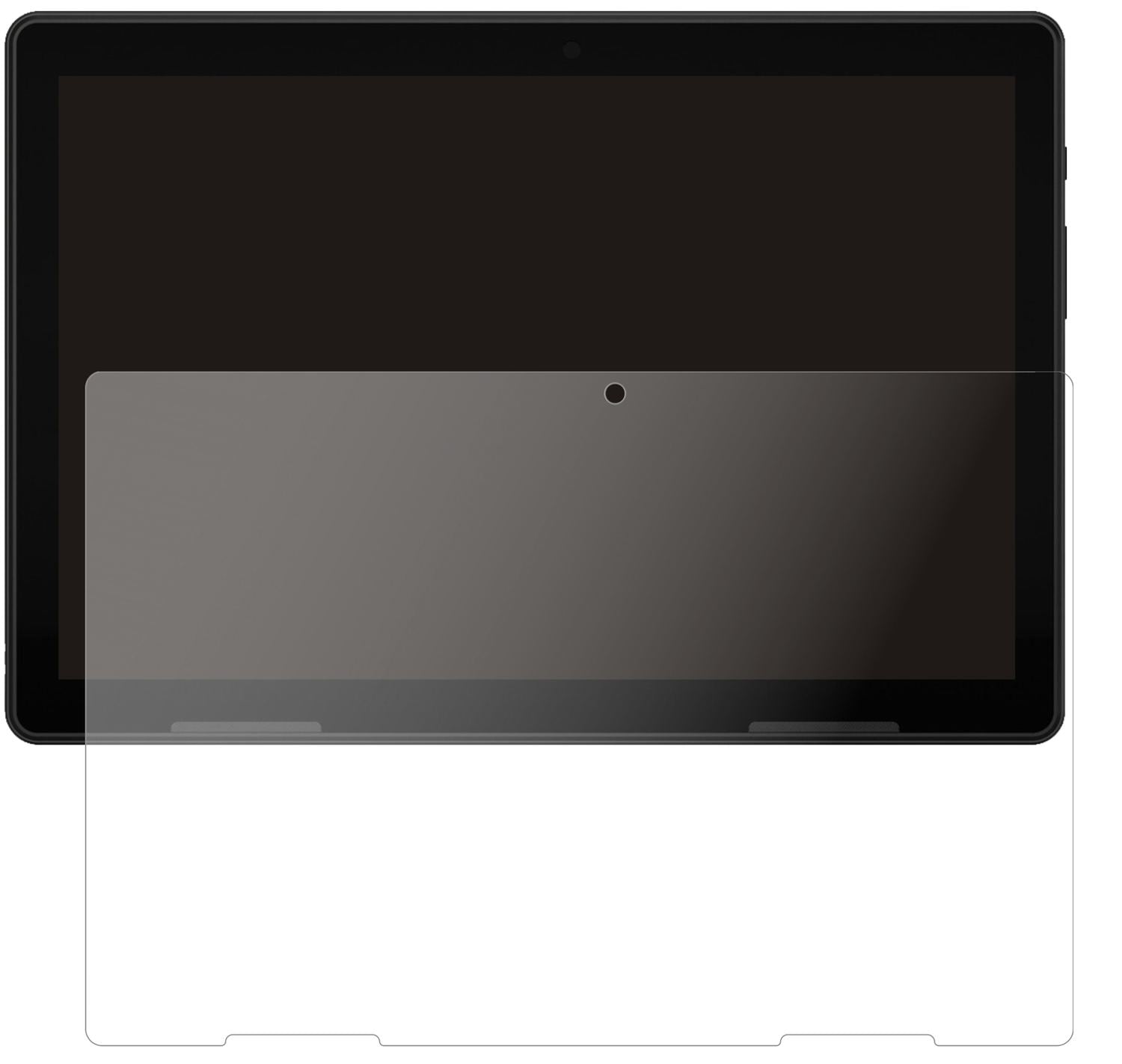 1x 9H Schutzfolie matt für Medion Lifetab E10802 P (2)