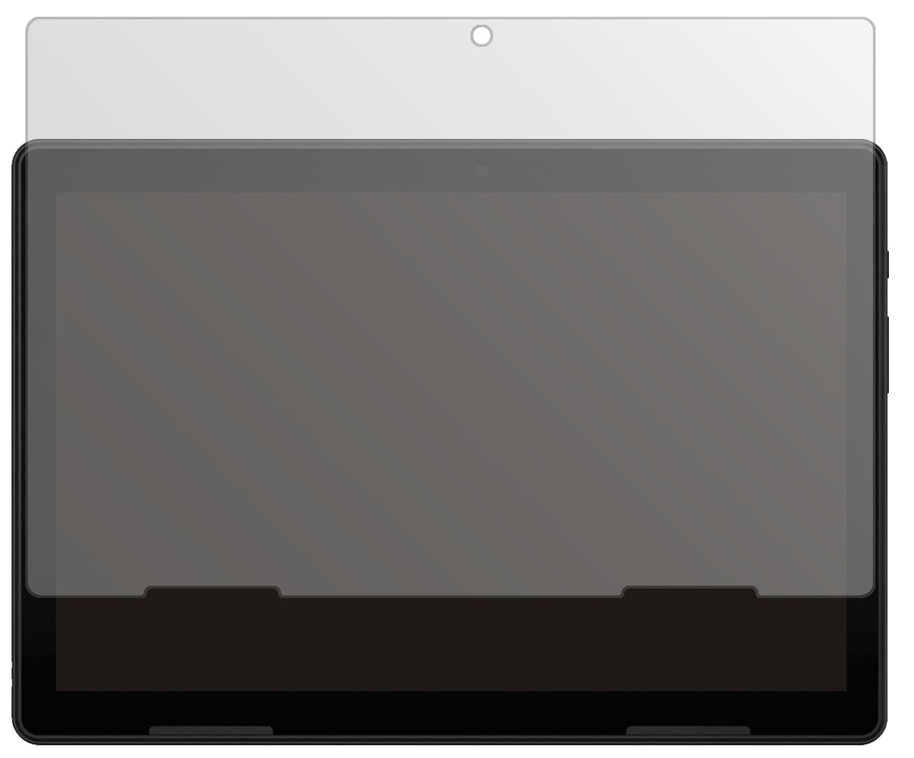1x Schutzfolie matt für Medion Lifetab E10802 Disp (2)