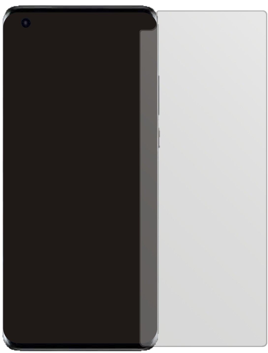 2x Schutzfolie matt für Huawei Mate 40E 5G Display (2)