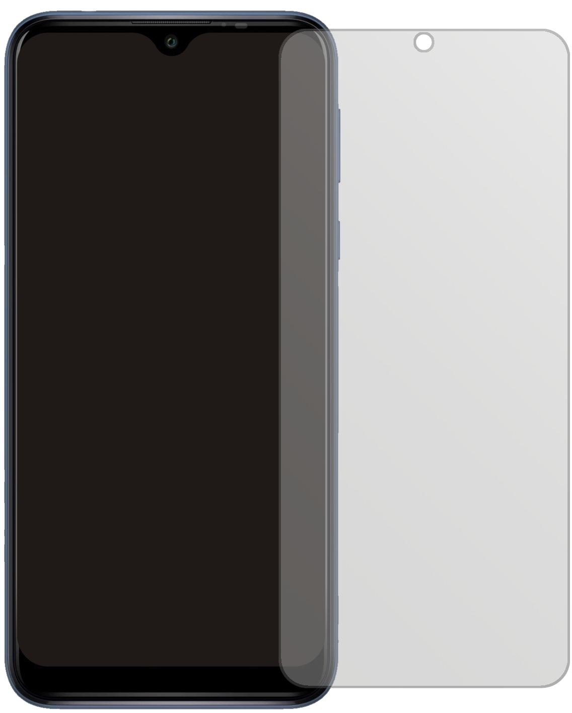 6x Schutzfolie matt für Wiko Y81 Display-Schutzfol (2)