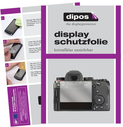 5x Schutzfolie klar für Panasonic Lumix S5 Display (1)