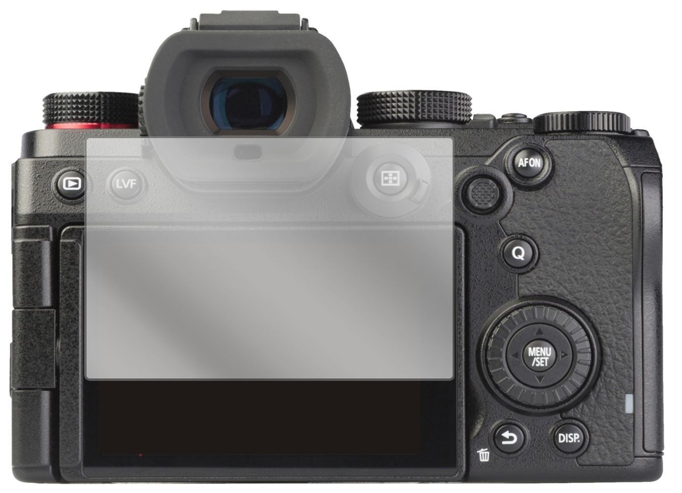 5x Schutzfolie klar für Panasonic Lumix S5 Display (2)