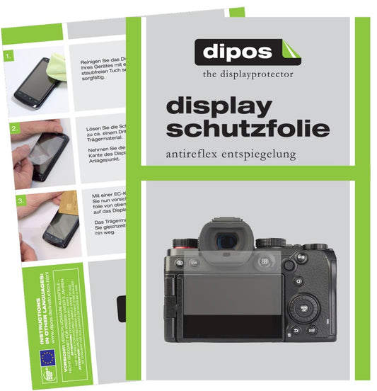 1x Schutzfolie matt für Panasonic Lumix S5 Display (1)
