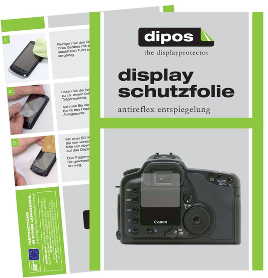 5x Schutzfolie matt für Canon Eos 10D Display-Schu (1)