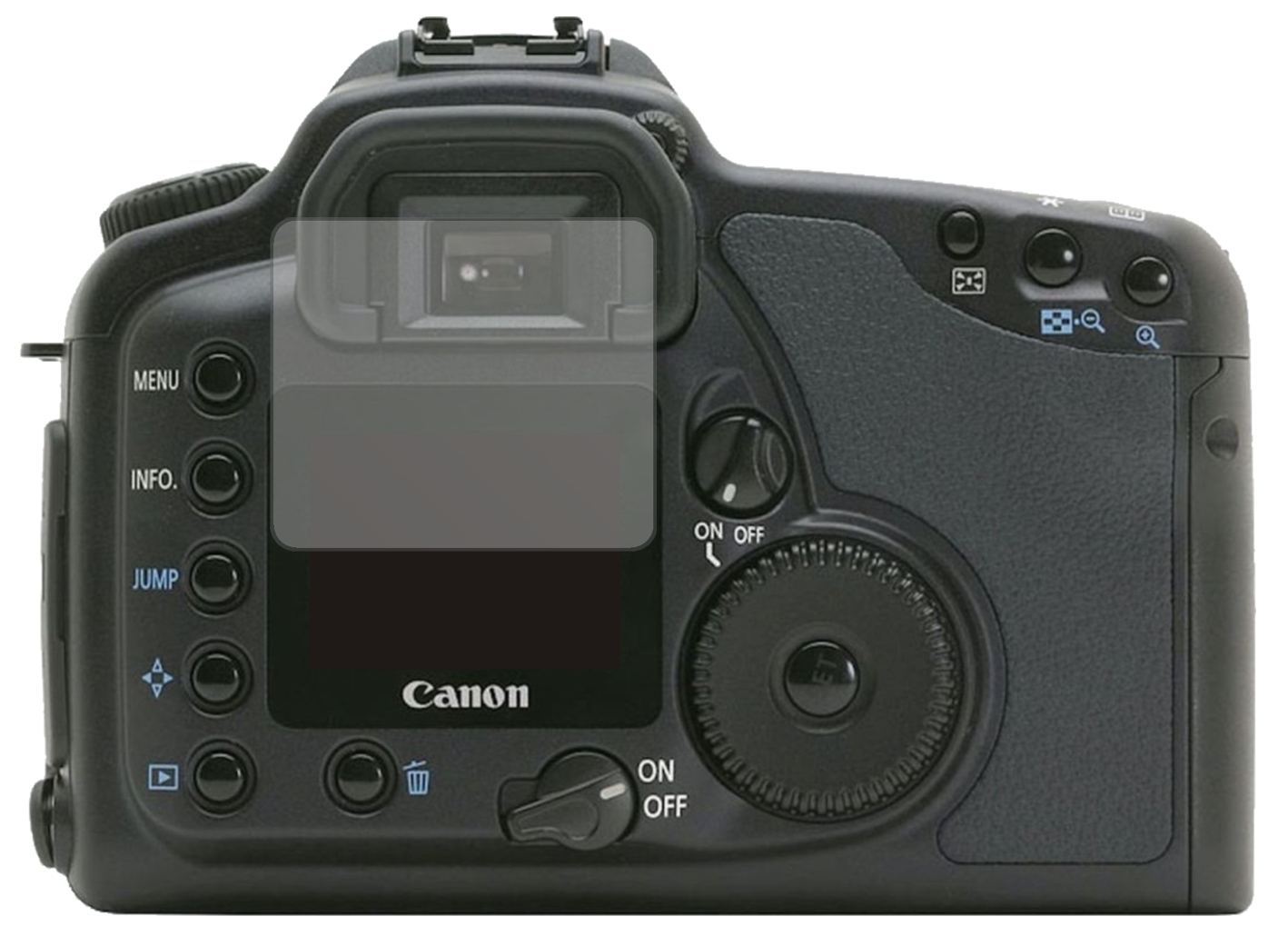 5x Schutzfolie matt für Canon Eos 10D Display-Schu (2)