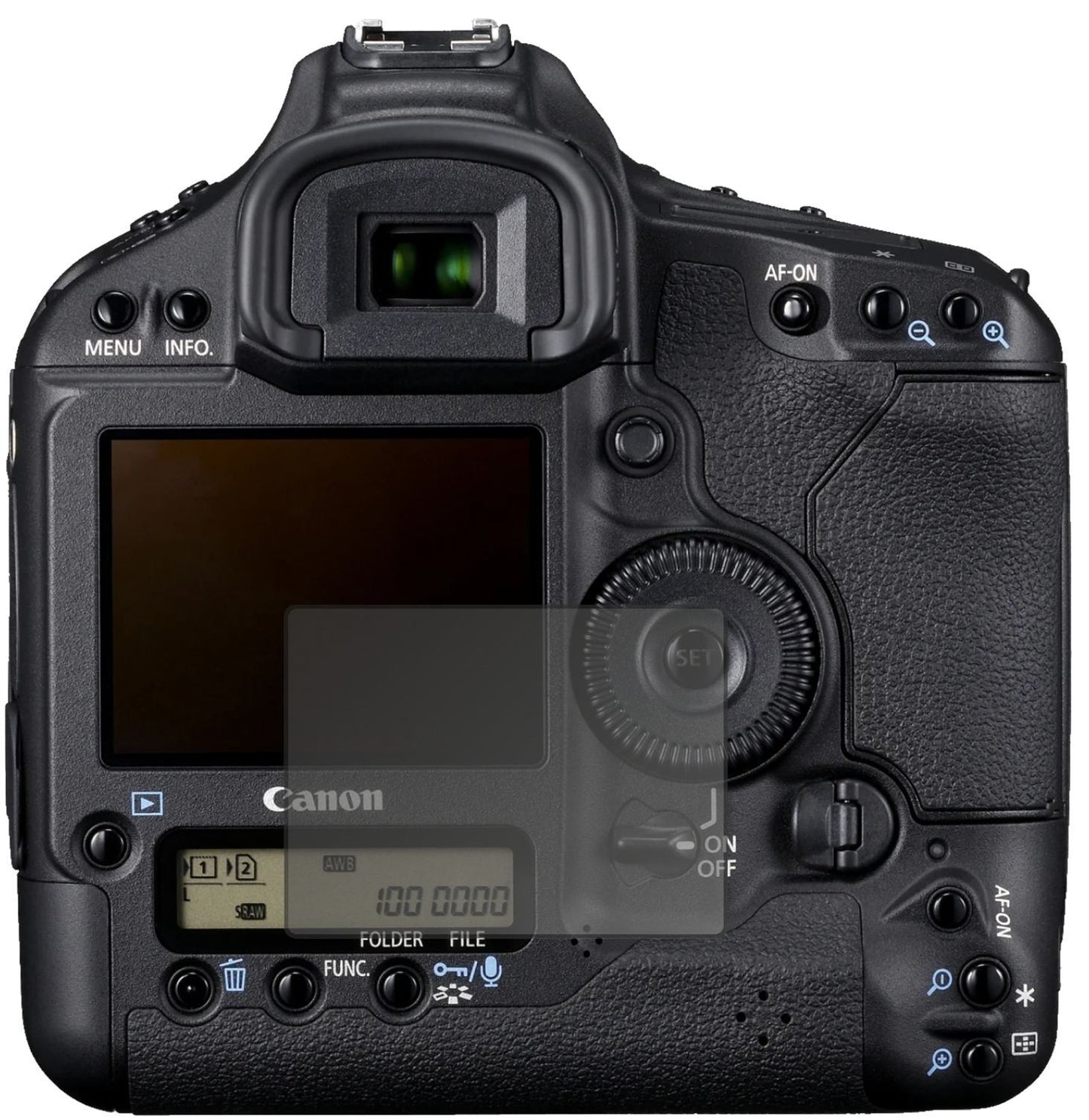 Blickschutzfolie für Canon Eos 1D Mark IV matt Sch (1)