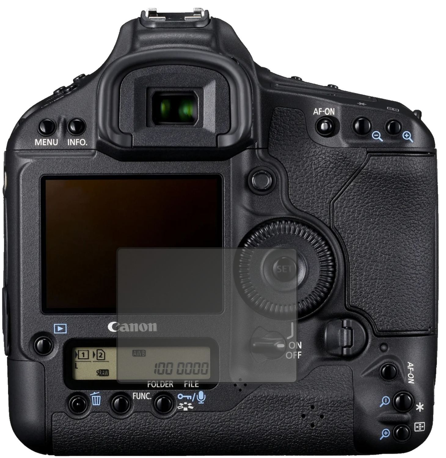 Blickschutzfolie für Canon Eos 1D Mark IV matt Sch (1)