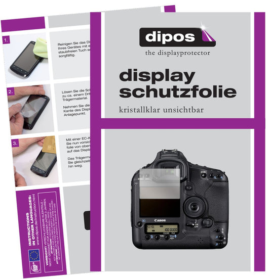 6x Schutzfolie klar für Canon Eos 1D Mark IV Displ (1)