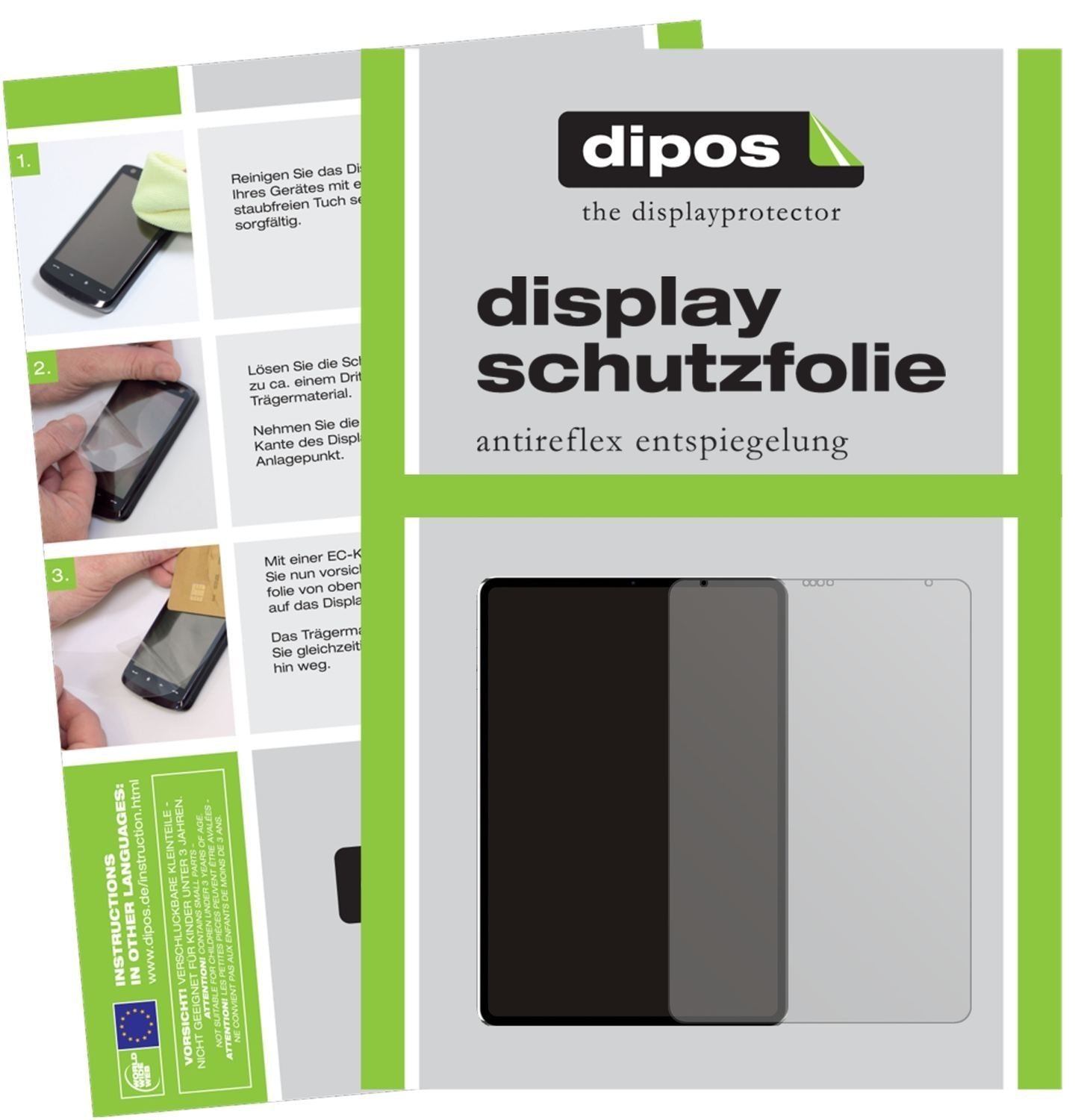 2x Schutzfolie matt für Apple iPad Pro 12.9 Zoll ( (1)