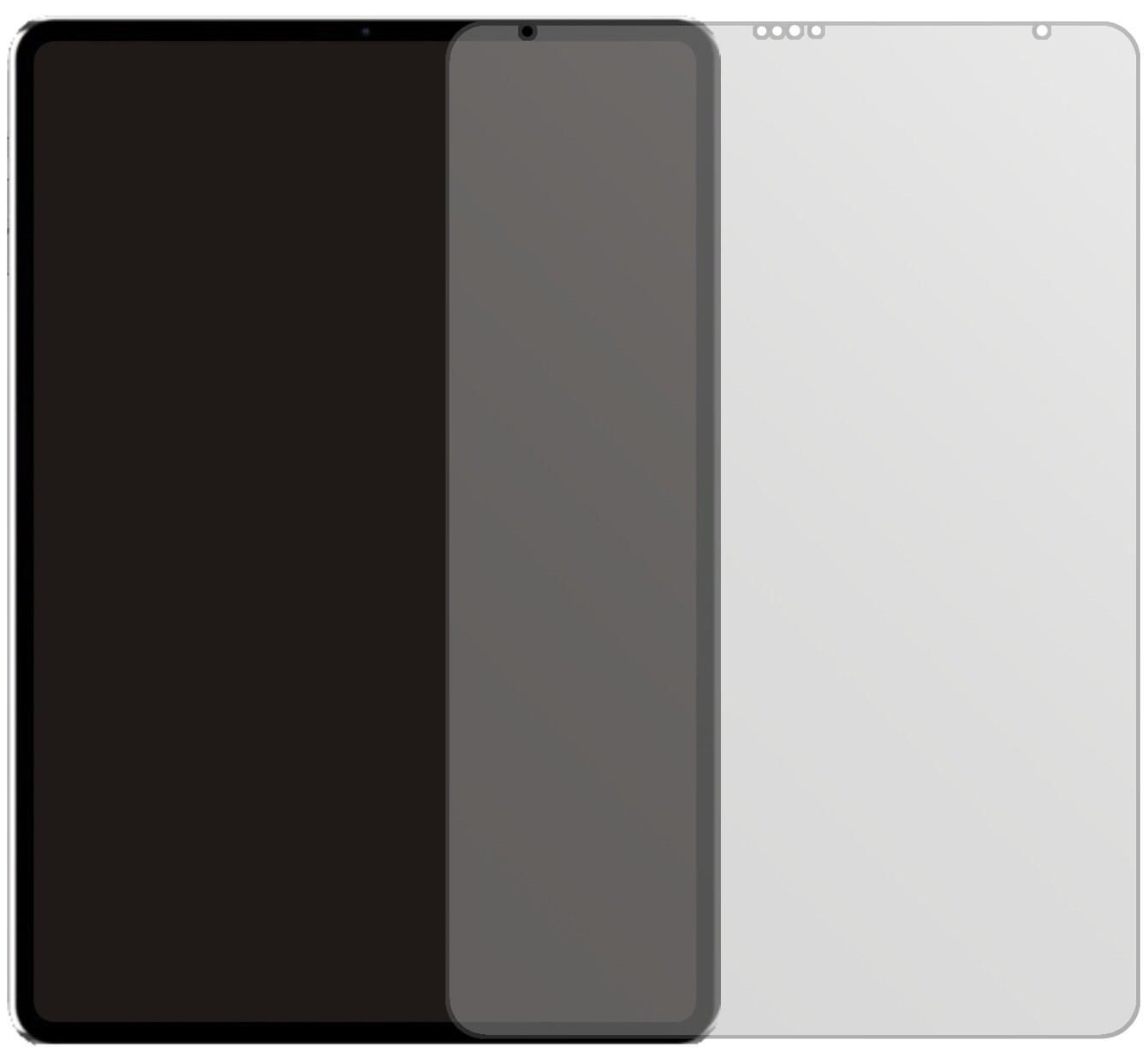 2x Schutzfolie matt für Apple iPad Pro 12.9 Zoll ( (2)