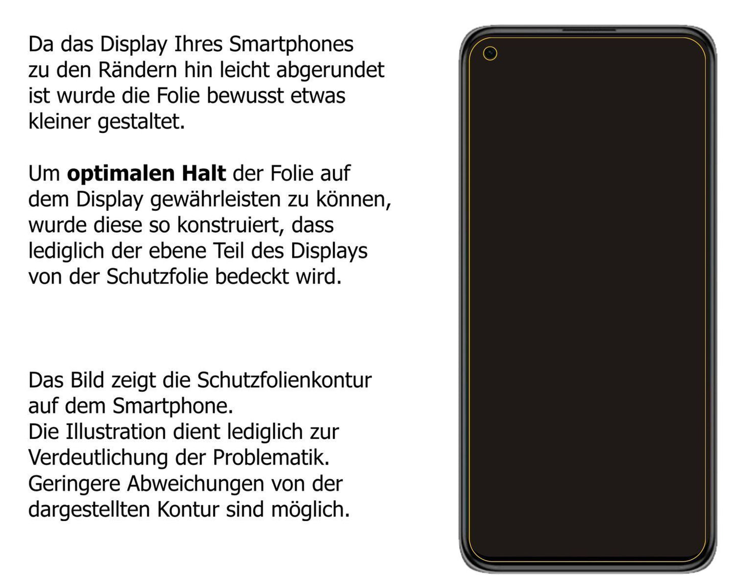 1x 9H Schutzfolie matt für Xiaomi Mi 11 Lite 5G Pa (3)