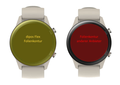 2x 3D Full Cover Schutzfolie für Xiaomi Mi Watch (2)
