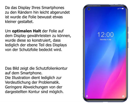 1x 9H Schutzfolie matt für Doogee N30 Panzerfolie (3)