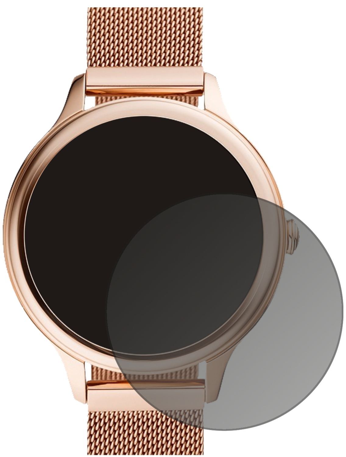 Blickschutzfolie für Fossil Gen 5E (44mm) matt Sch (2)