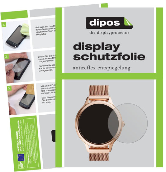 6x Schutzfolie matt für Fossil Gen 5E (42mm) Displ (1)