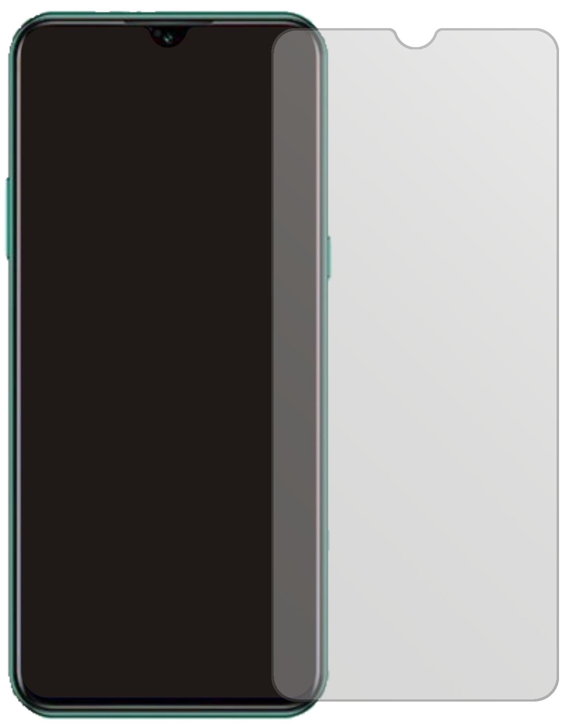 2x Schutzfolie matt für Doogee X95 (2020) Display- (2)