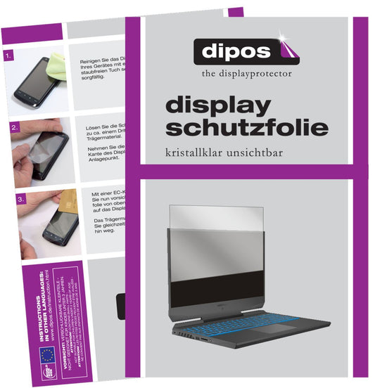 2x Schutzfolie klar für Medion Erazer Deputy P10 D (1)