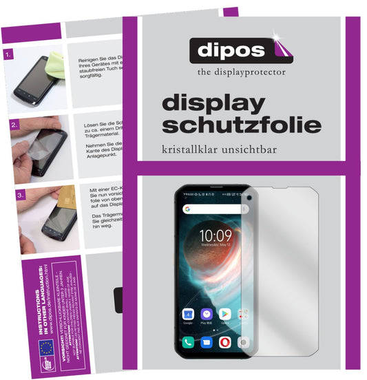 5x Schutzfolie klar für Blackview BL6000 Pro Displ (1)