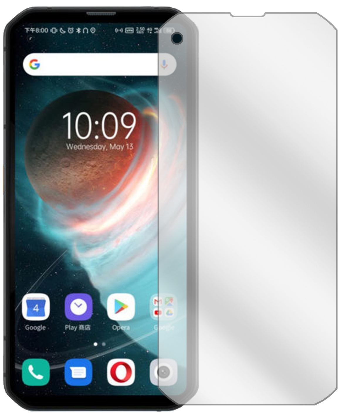6x Schutzfolie klar für Blackview BL6000 Pro Displ (2)