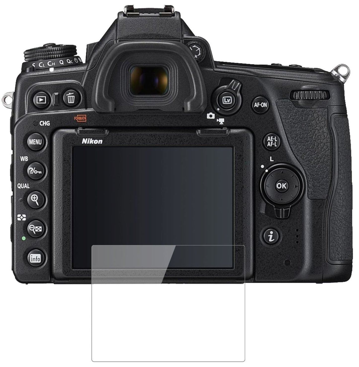 1x 9H Schutzfolie für Nikon D780 Panzerfolie (2)