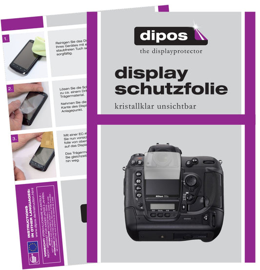 6x Schutzfolie klar für Nikon D2X Display-Schutzfo (1)