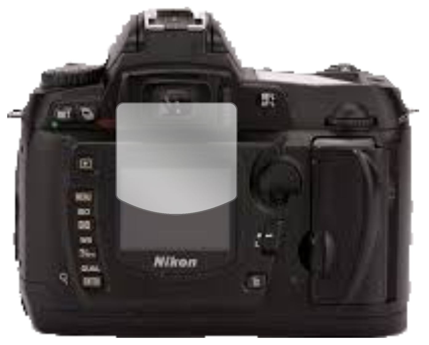 6x Schutzfolie klar für Nikon D70s Display-Schutzf (2)