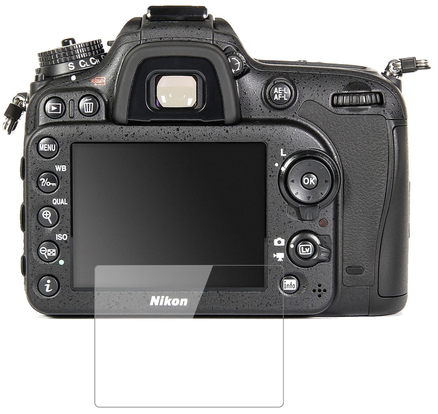 2x 9H Schutzfolie für Nikon D7100 Panzerfolie (2)
