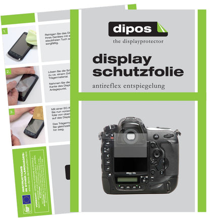 5x Schutzfolie matt für Nikon D4s Display-Schutzfo (1)