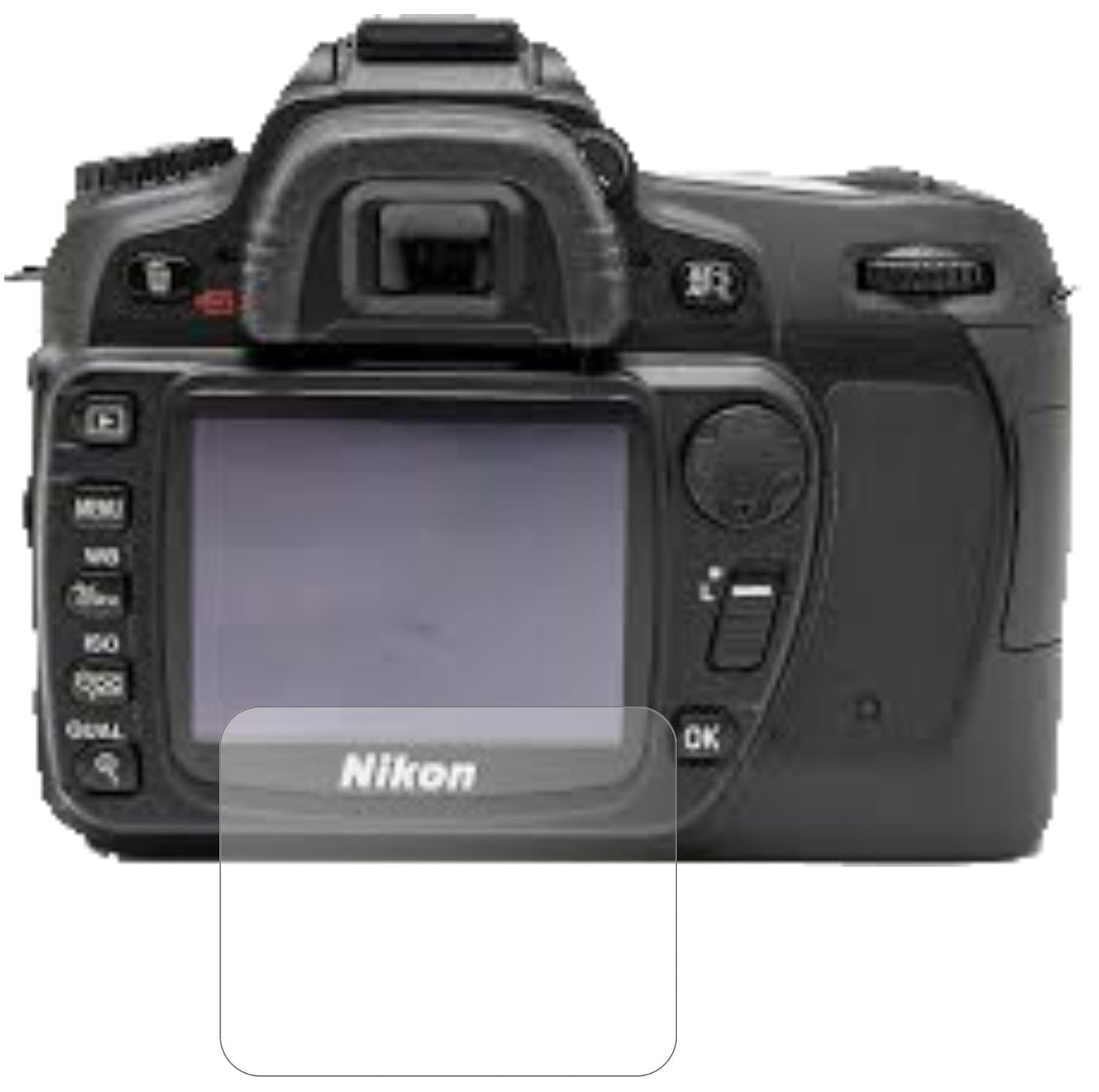 1x 9H Schutzfolie matt für Nikon D80 Panzerfolie (2)