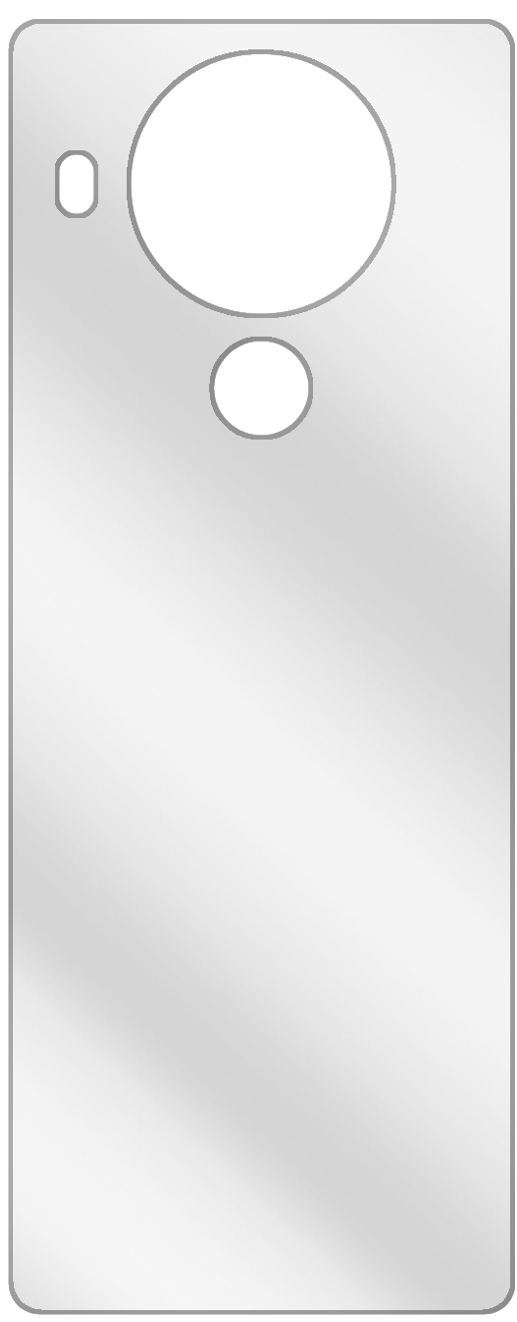 1x Schutzfolie klar für Nokia 5.4 Rückseite Displa (3)