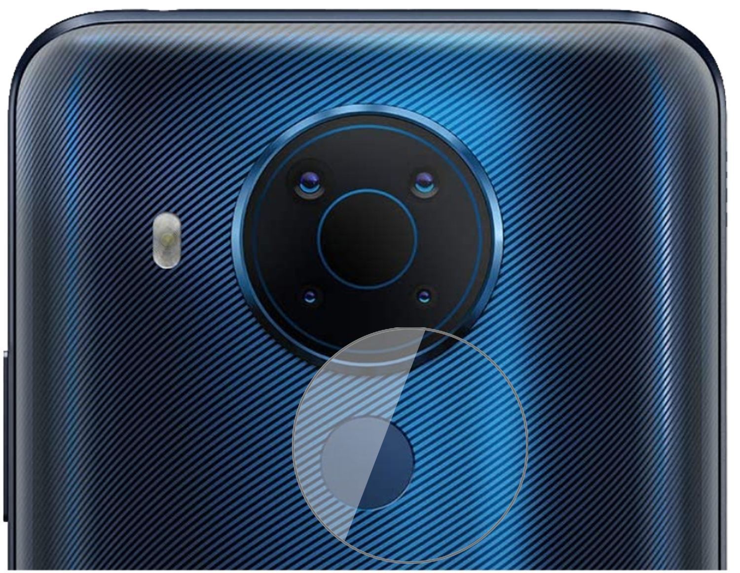 2x 9H Schutzfolie für Nokia 5.4 Kameralinse Panzer (2)