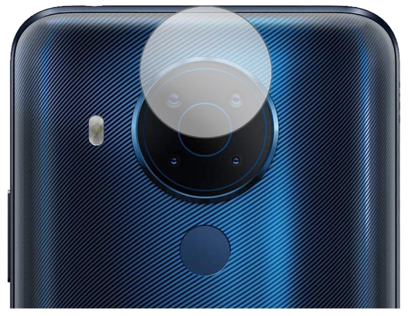 2x Schutzfolie klar für Nokia 5.4 Kameralinse Disp (2)
