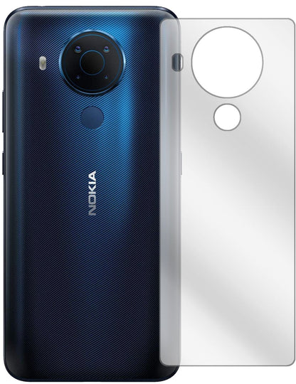 2x Schutzfolie klar für Nokia 5.4 Rückseite Displa (2)