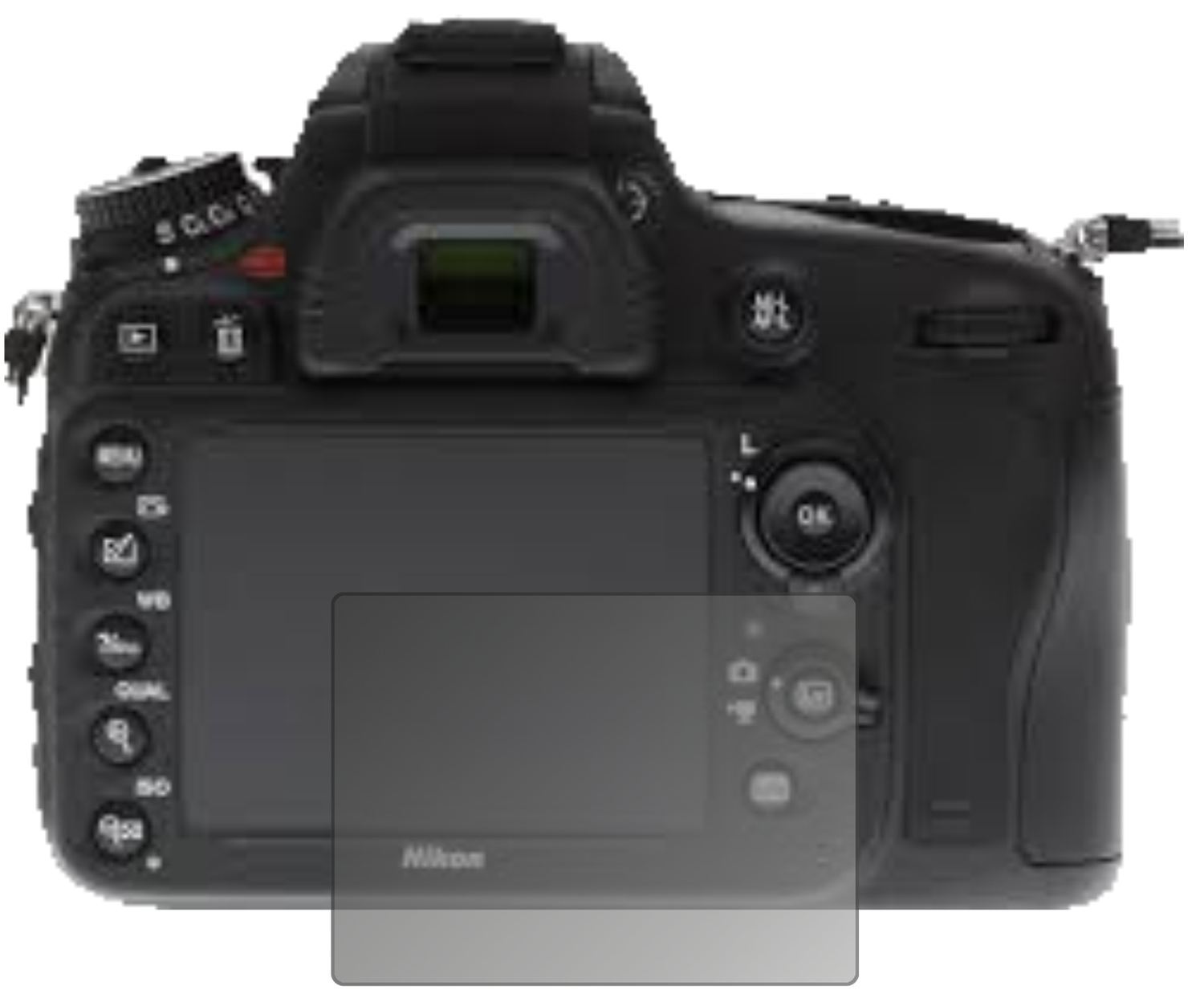 Blickschutzfolie für Nikon D610 matt Schutzfolie P (1)
