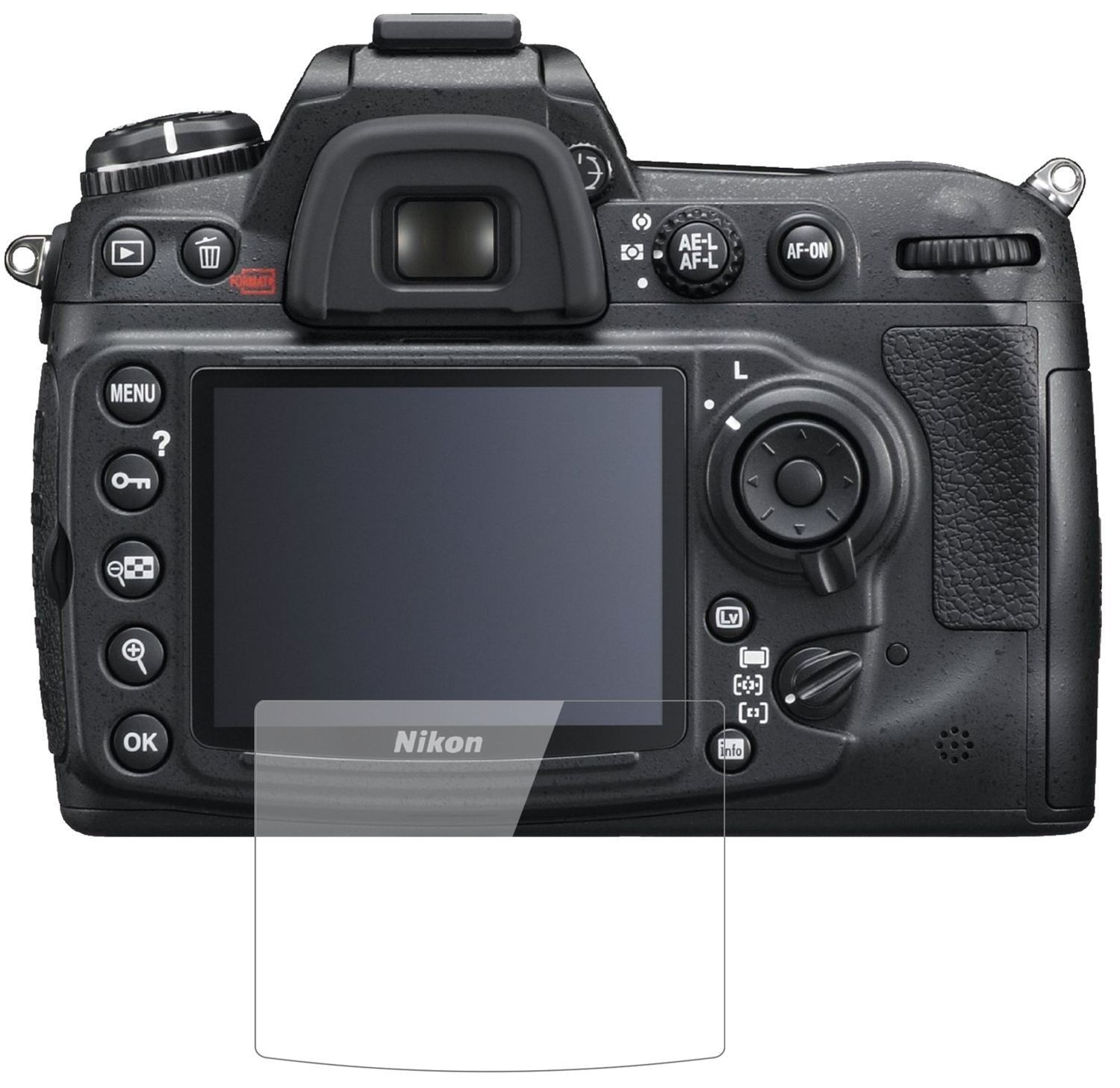 1x 9H Schutzfolie für Nikon D300S Panzerfolie (2)