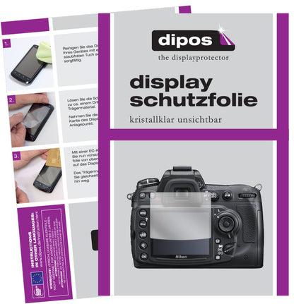 1x Schutzfolie klar für Nikon D300S Display-Schutz (1)