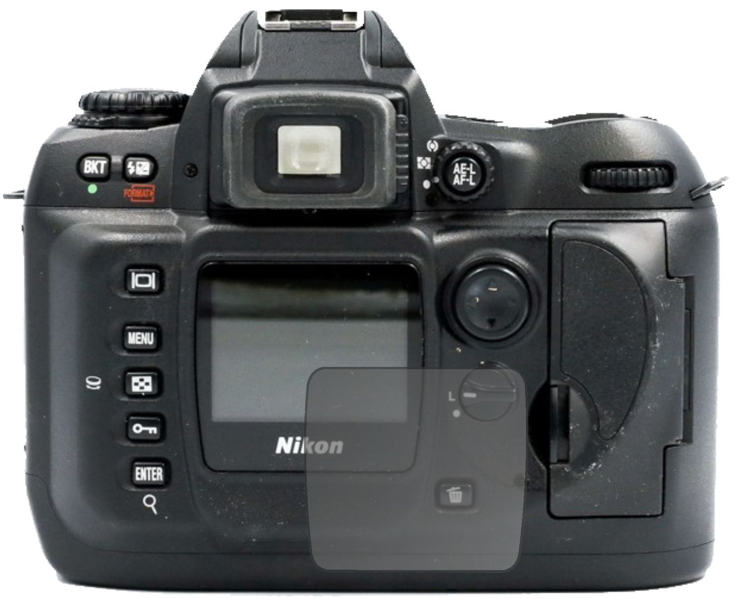 Blickschutzfolie für Nikon D100 matt Schutzfolie P (1)